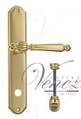 Дверная ручка Venezia на планке PL02 мод. Pellestrina (полир. латунь) сантехническая
