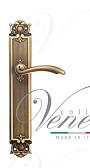 Дверная ручка Venezia на планке PL97 мод. Versale (мат. бронза) проходная