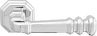 Дверная ручка Forme мод. Atlas 159RAT (полированный хром) на розетке 50RAT