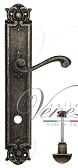 Дверная ручка Venezia на планке PL97 мод. Vivaldi (ант. бронза) сантехническая