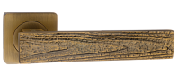 Дверная ручка RENZ мод. Albero - Величественный дуб (кофе) DH 652-02 CF
