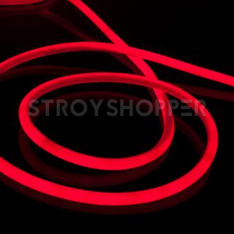 Комплект гибкого неона круглого красного 10 м 9,6 Вт/м 144 LED 2835 IP67 16мм LS003 220V